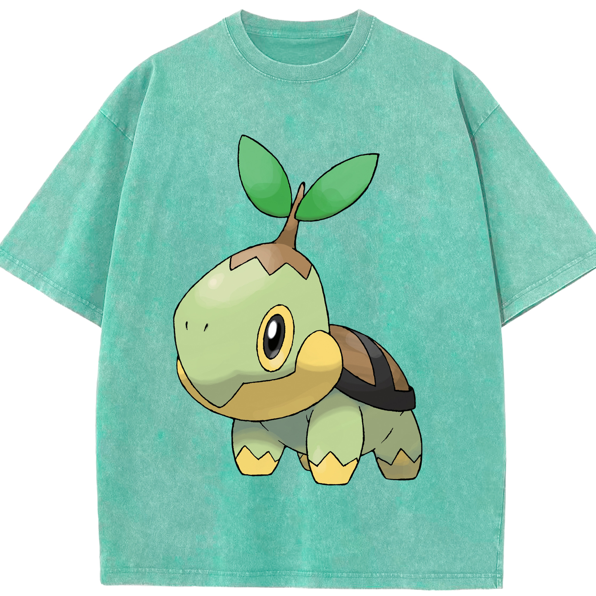 （画像用） ポケットモンスター Pokémon 綿100% ヴィンテージ風 半袖Tシャツ（フロントプリント）